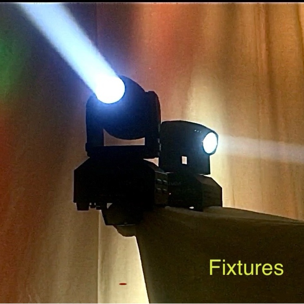 Mini LED moving light’s DMX and auto